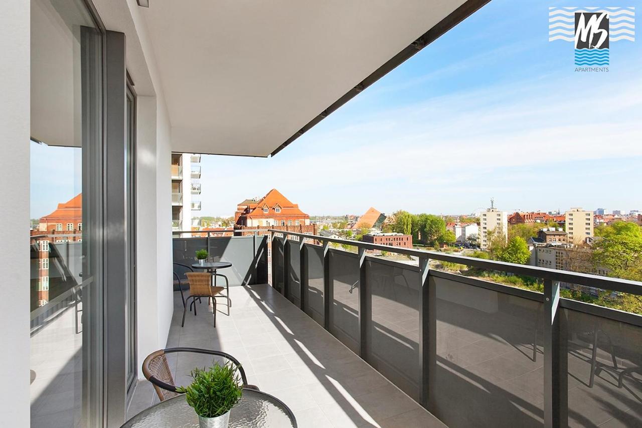 Ms Apartments Sky Tower X Gdansk Bagian luar foto